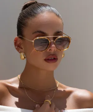 Freyrs Weston Sunglasses - Light Tortoise/Brown
