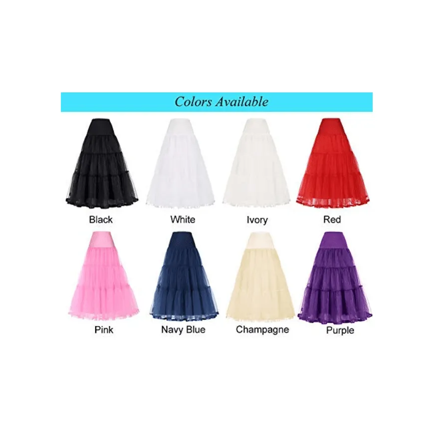 Full Length A-Line Petticoat