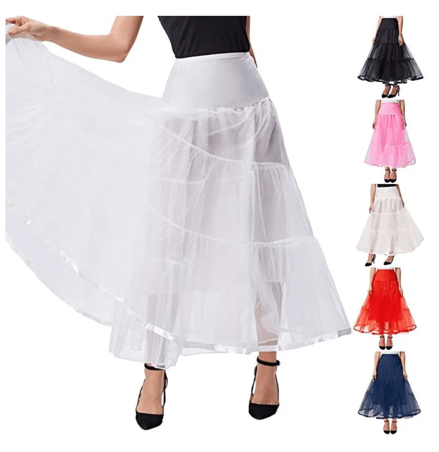 Full Length A-Line Petticoat