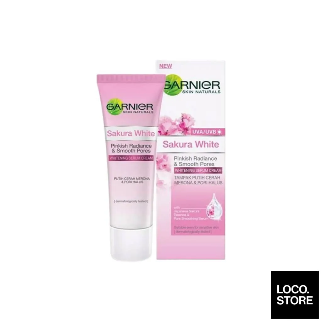 Garnier Skin Naturals Sakura White Whitening Serum Cream UVA/UVB 40ml