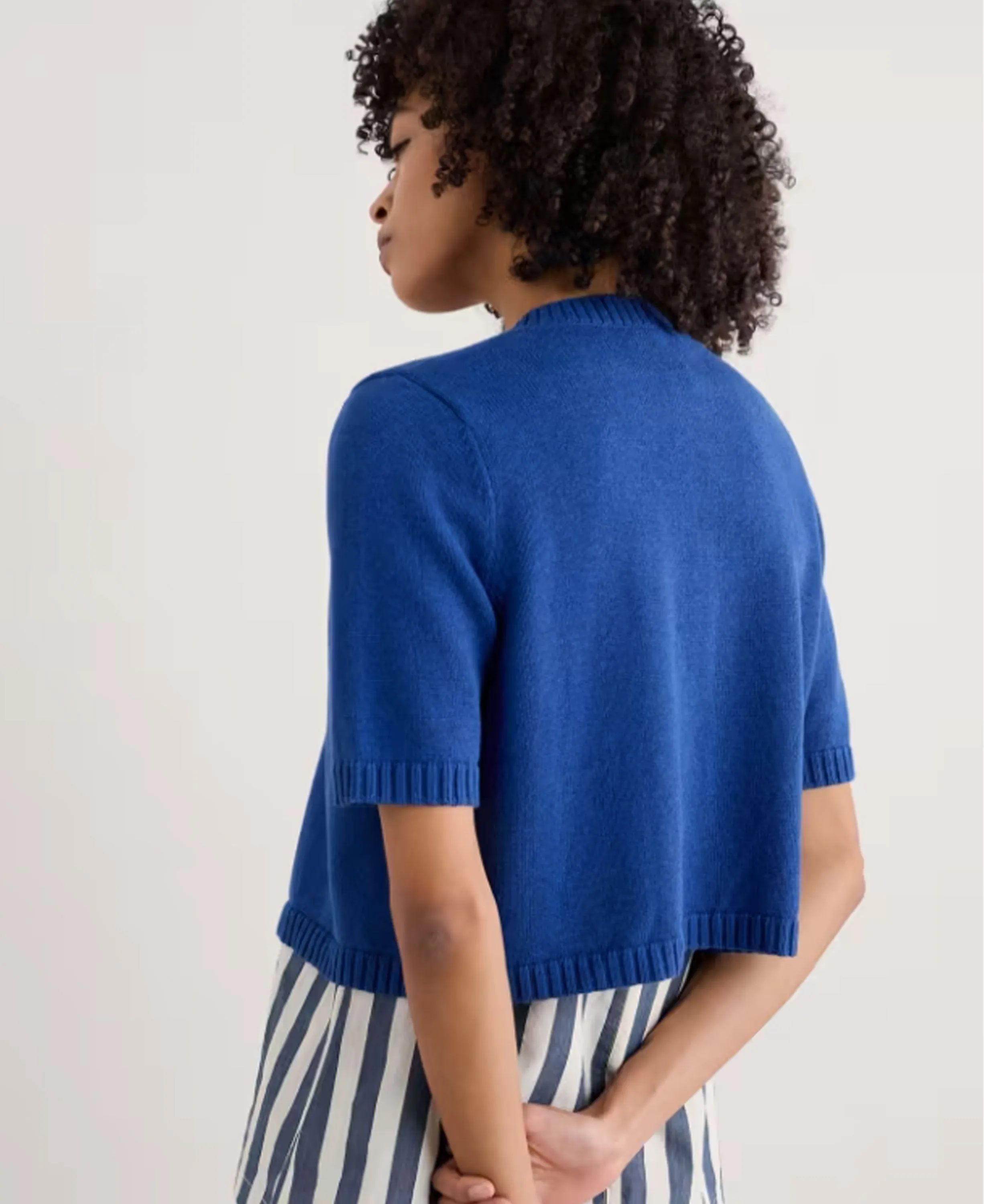 Gillan Creek Cardigan - Bright Marine