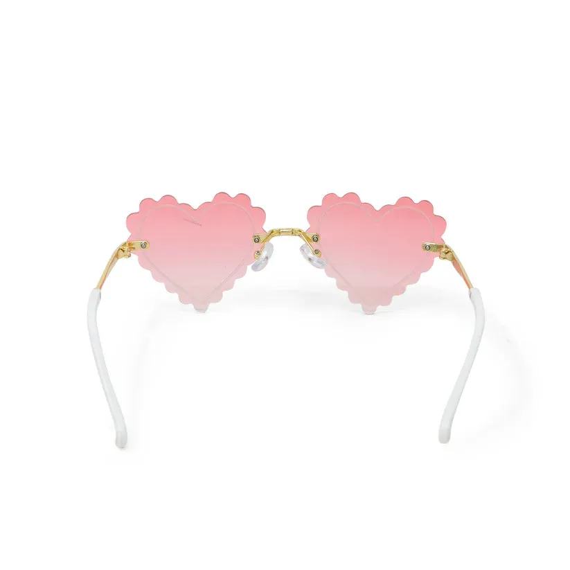 girls sunglasses heart