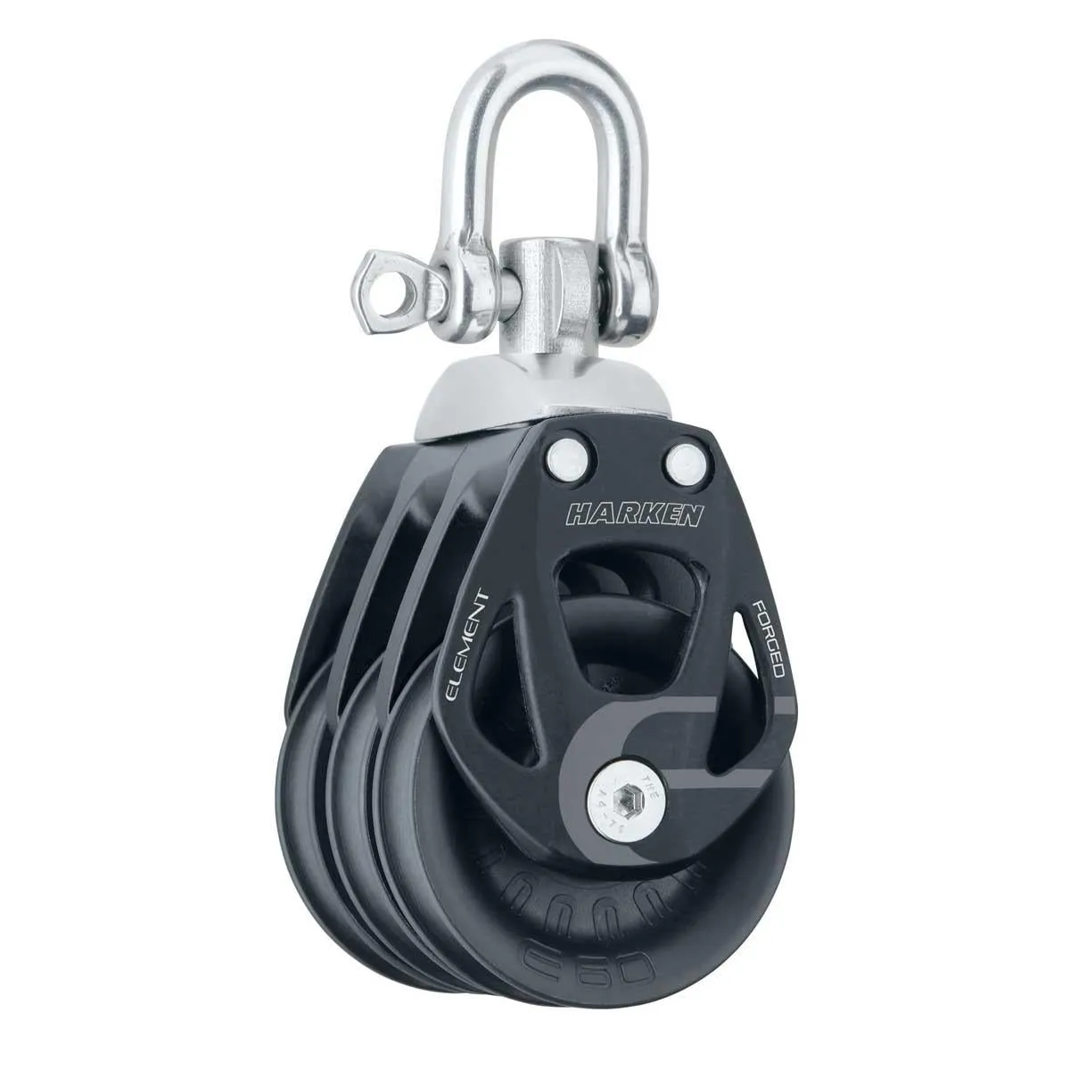 Harken 60mm Element Triple Swivel Block - 6272