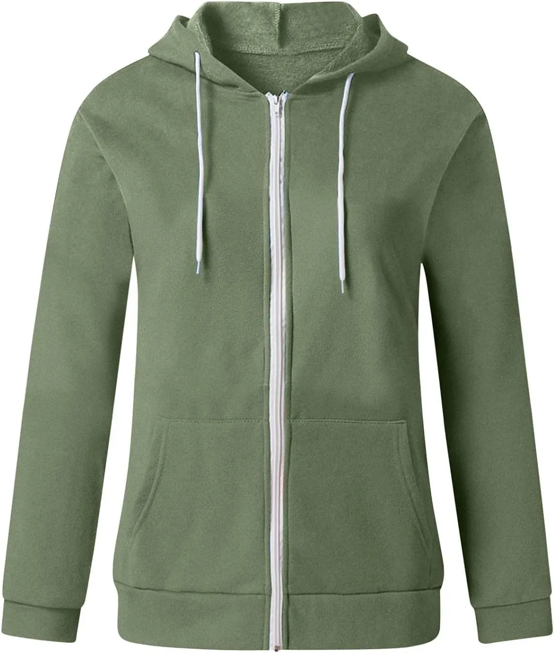Hoodies for Women Pullover Color Block Pocket Casual Long Sleeve V Neck Sweatshirts Hooded Tops Shirts Outwear
