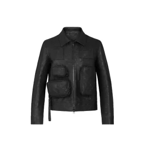 Jacket Monogram Embossed Black | Louis Vuitton