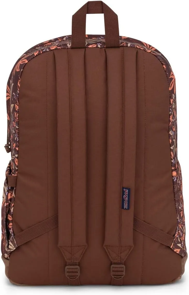 JanSport Right Pack Backpack - Durable Daypack with Padded 15" Laptop Sleeve, Spacious Main Compartment & Integrated Water Bottle Pocket - Floral Tone