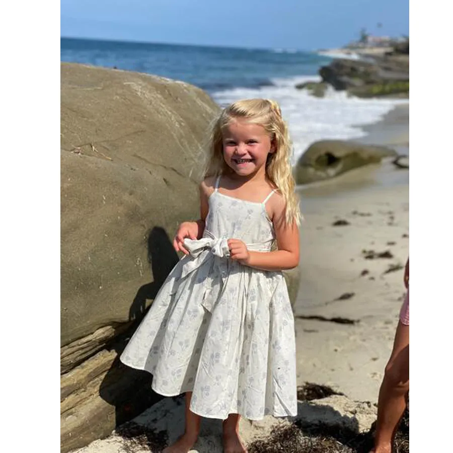 Jennie Dress In Cream Dandelion
