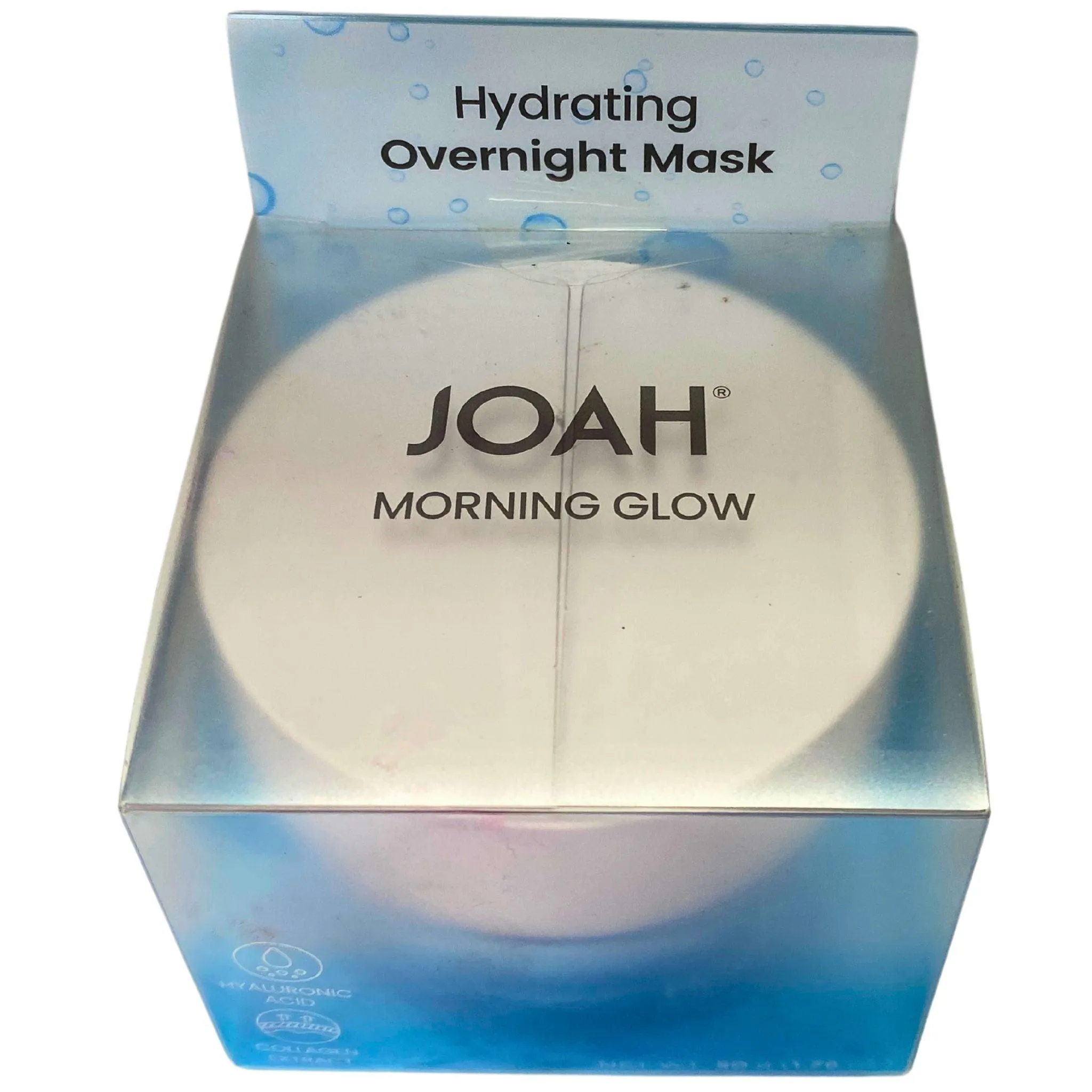 Joah Hydrating Overnight Mask Morning Glow Hyaluronic Acid & Collagen Extract 1.76OZ (35 Pcs Lot)
