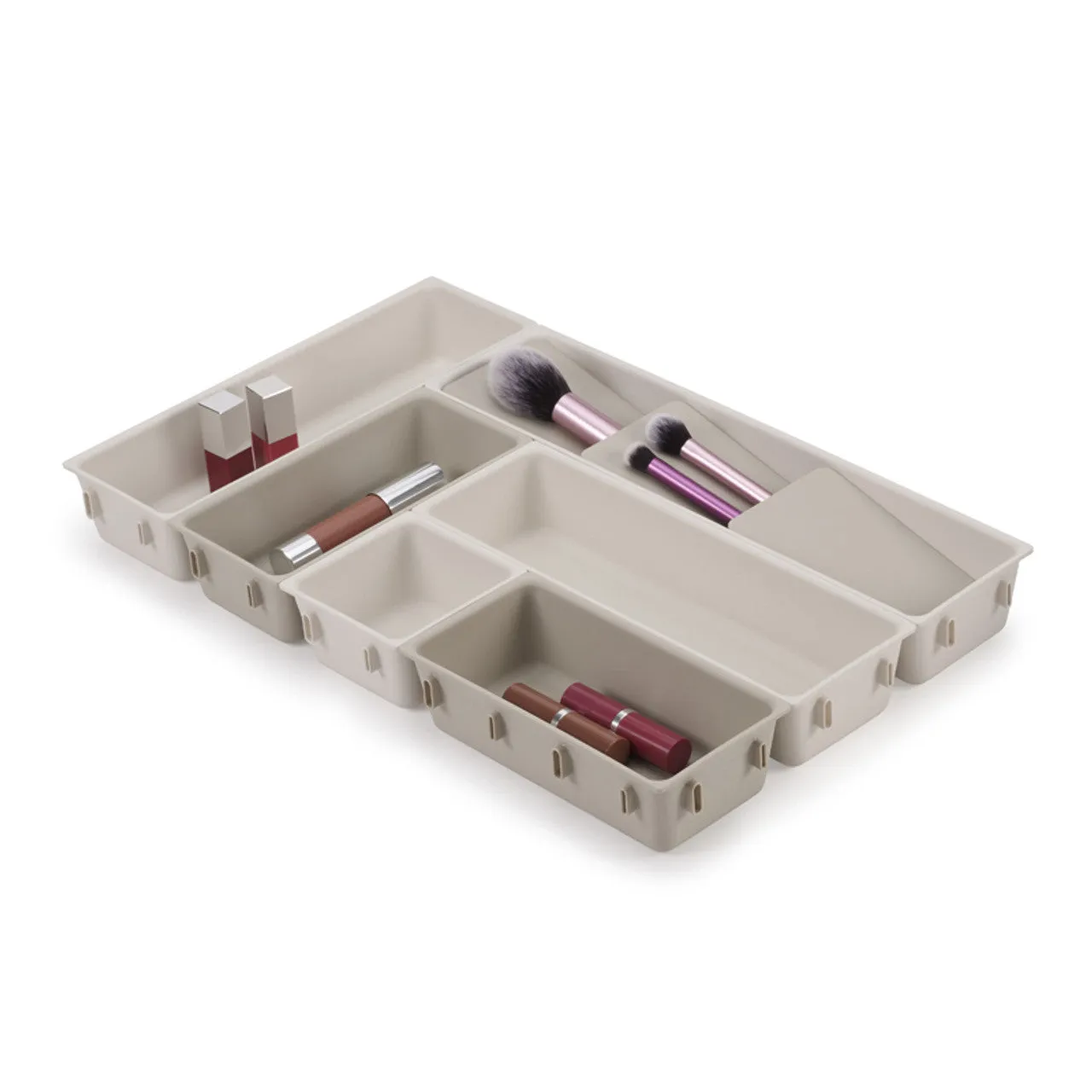 Joseph Joseph, Viva 7-piece Makeup Drawer Organiser Set