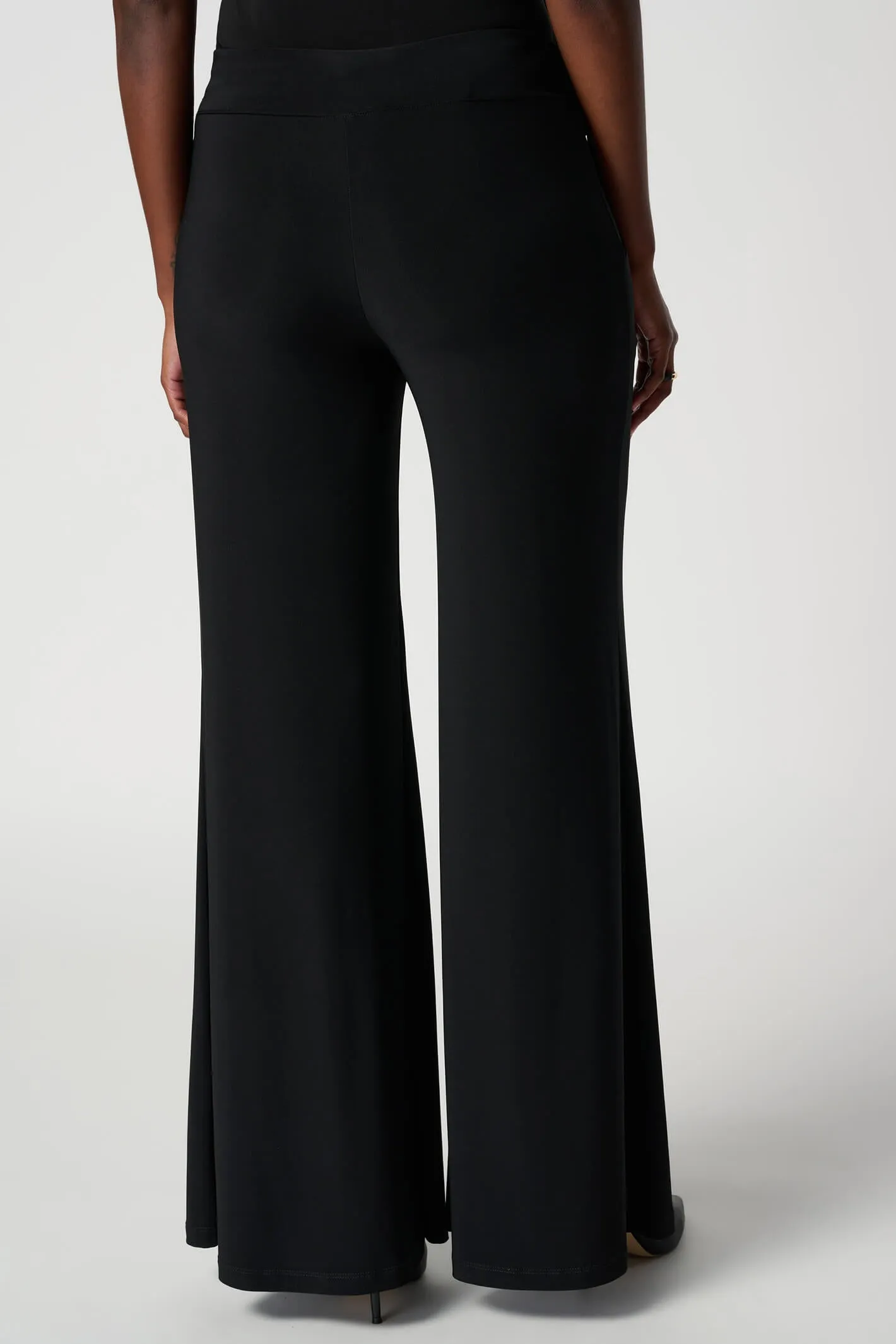 Joseph Ribkoff 161096 Black Classic Palazzo Trouser