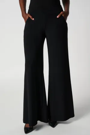 Joseph Ribkoff 161096 Black Classic Palazzo Trouser