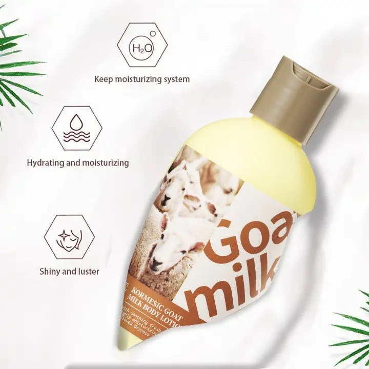 KORMESIC whitening goat milk body cream skin lightening & whitening body Lotion 250ml