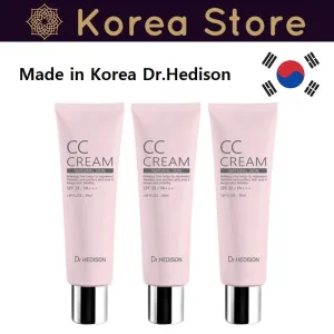 Made in korea Dr.Hedison CC CREAM SPF 38/PA    50ml x 3EA