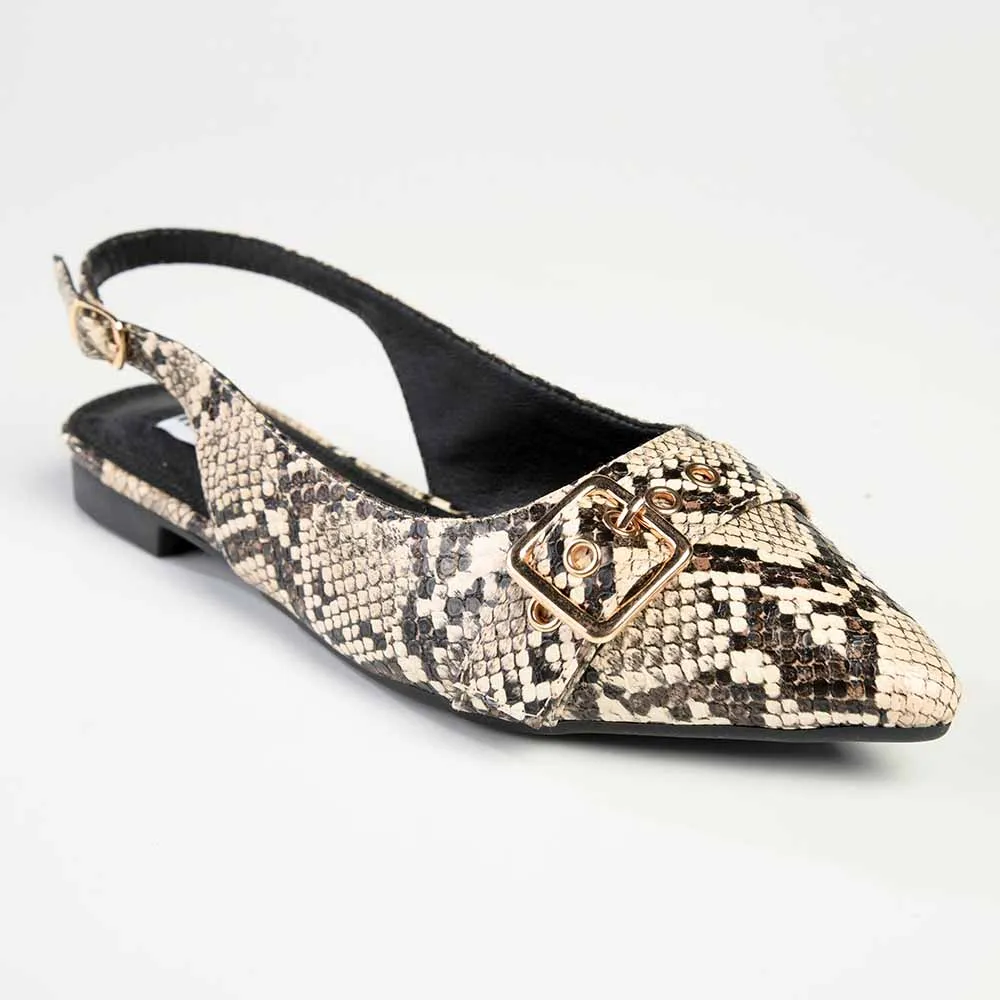 Madison Jackette Pump With Buckle - Black Multi
