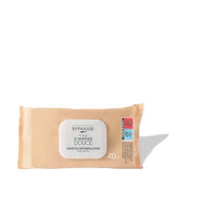 Make-Up Remover Wipes Sweet Almond Milk, For Sensitive Skin 40 wipes