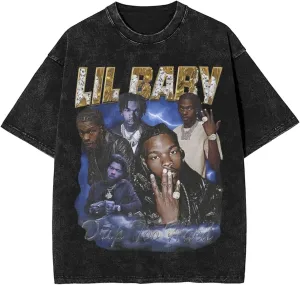 Men Vintage Oversized Drop Shoulder Novelty T Shirts Loose Wash Solid Tees Tops