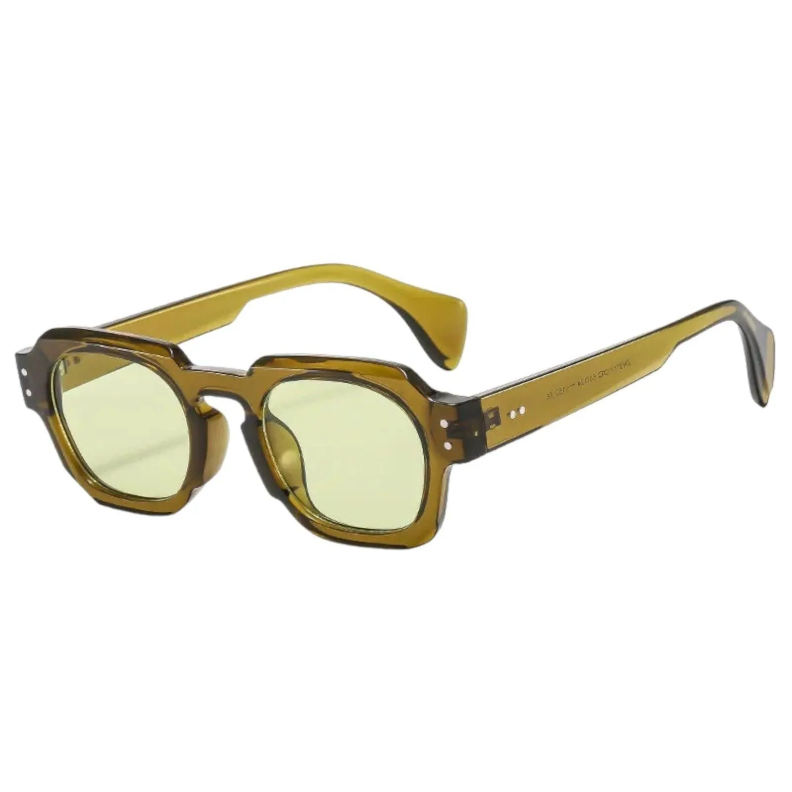 Mens Bold Lens Sunglasses - Stylish and Modern Design for Everyday Wear