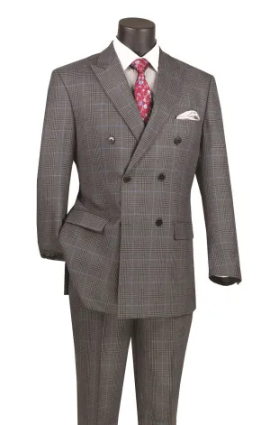 Men's Classic fit Suit  DRW-2-Charcoal
