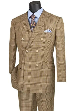Men's Classic fit Suit  DRW-2-Mocha