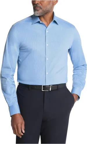 Men's Dress Shirt Ultra Wrinkle Free Flex Collar Stretch (Big and Tall)