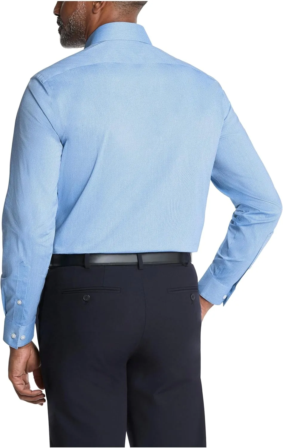 Men's Dress Shirt Ultra Wrinkle Free Flex Collar Stretch (Big and Tall)