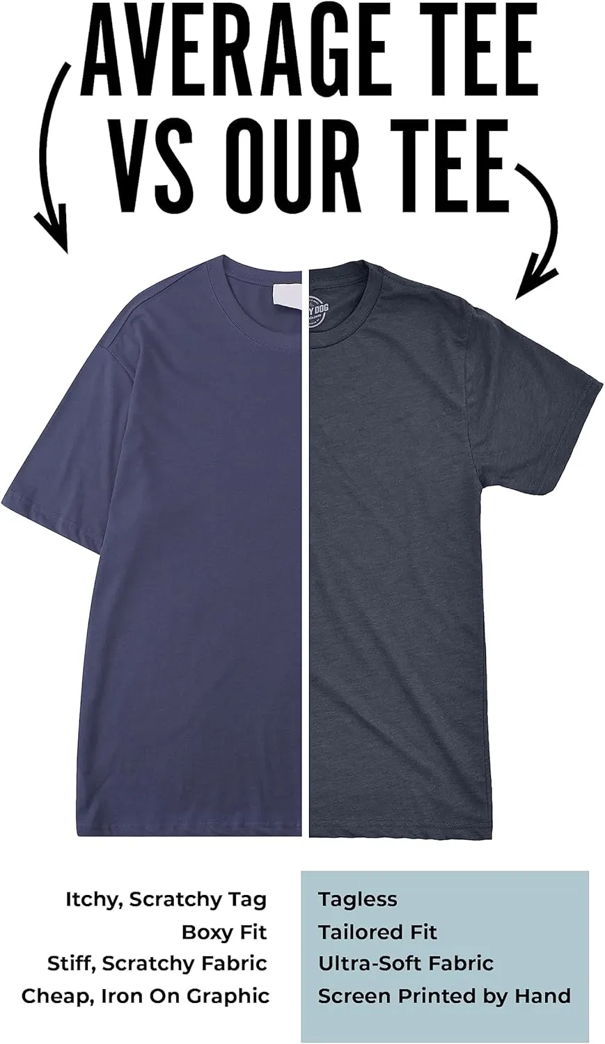 Mens Funny Camping Shirts Think Outside and Happy Camper Nature Tees for Guys