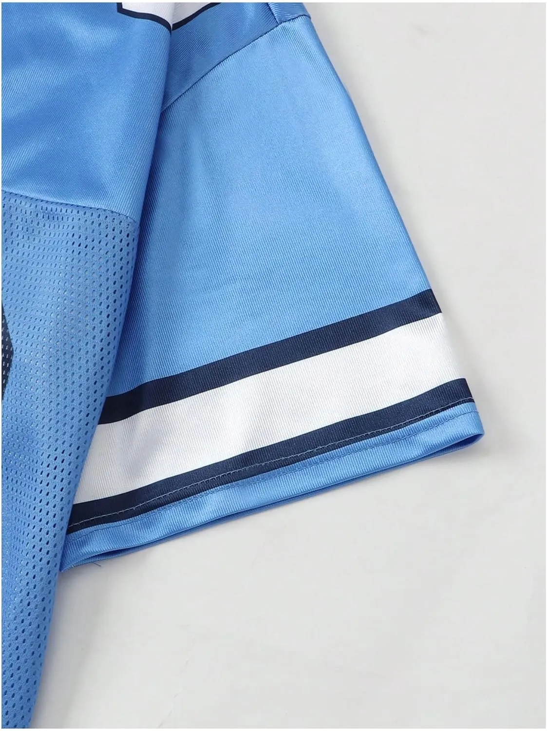 Men's Number Graphic Jersey Shirts Short Sleeve Striped Casual T Shirt Top Athletic Sports Jersey T Shirts Streetwear