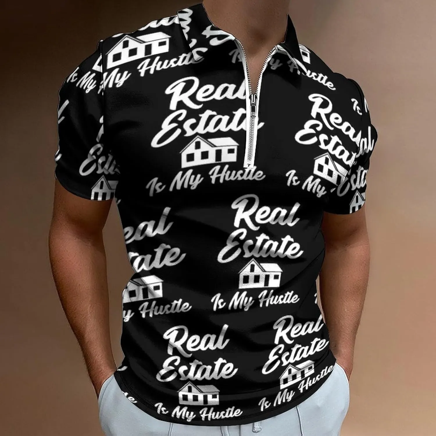 Mens Polo Shirts Short Sleeve Casual Solid Stylish Dry Fit Performance Designed Collared Golf Polo Shirts for Men