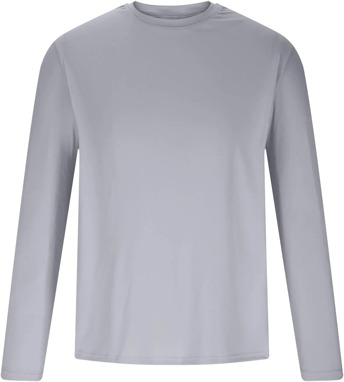 Mens UPF 50  Uv Sun Protection Shirts Long Sleeve Outdoor SPF Rash Guard T-Shirt Cool Quick Dry Athletic Workout Top