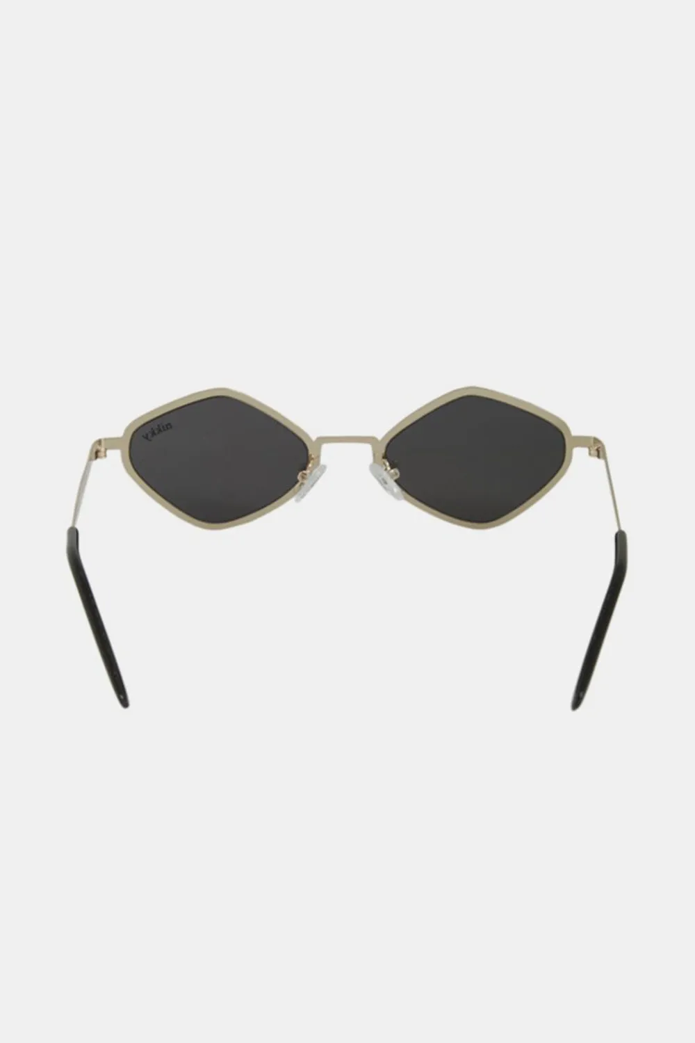 Metal Frame Geometric Sunglasses