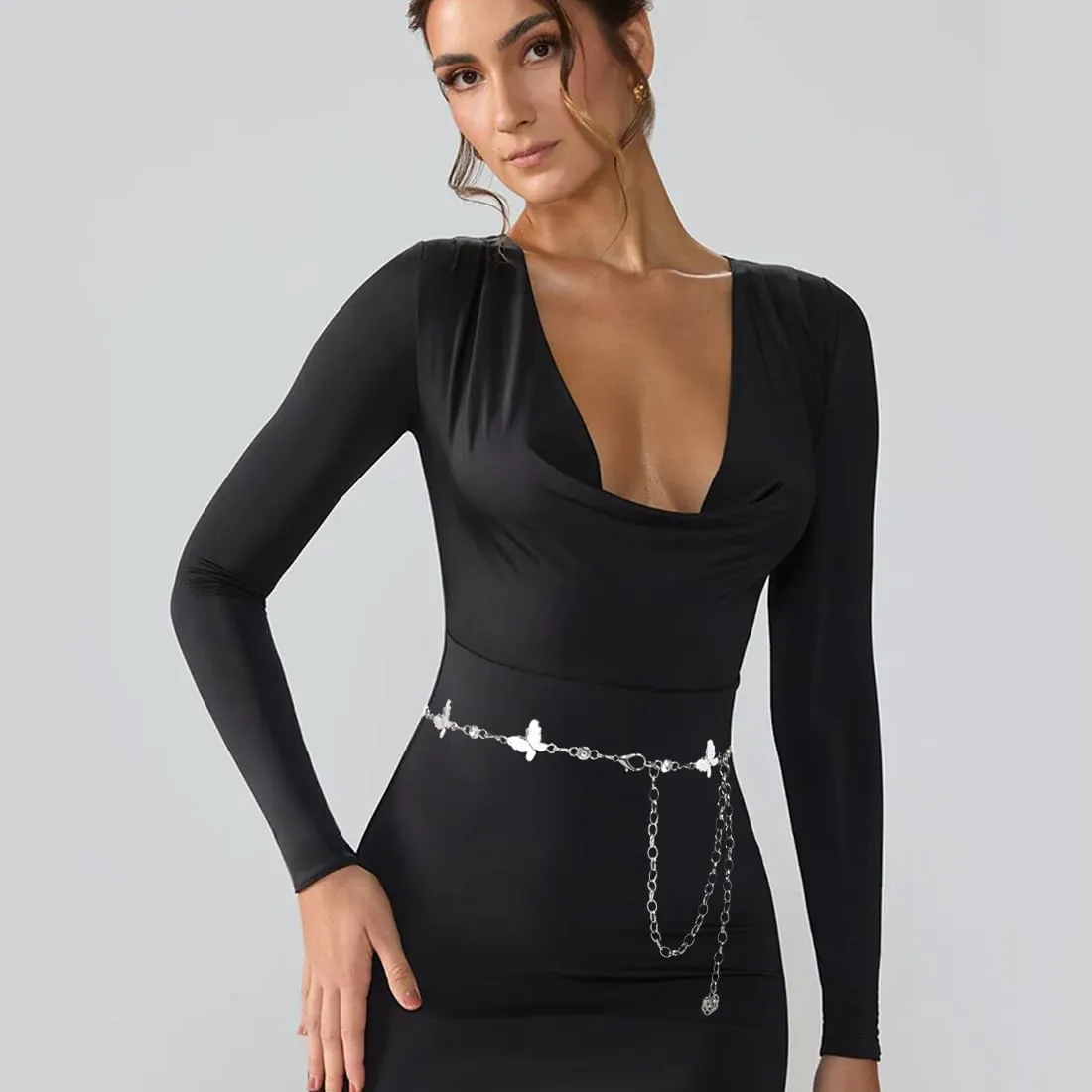 Metal Waist Chain Body Belly Belt Chains Jewelry Accessories for Women