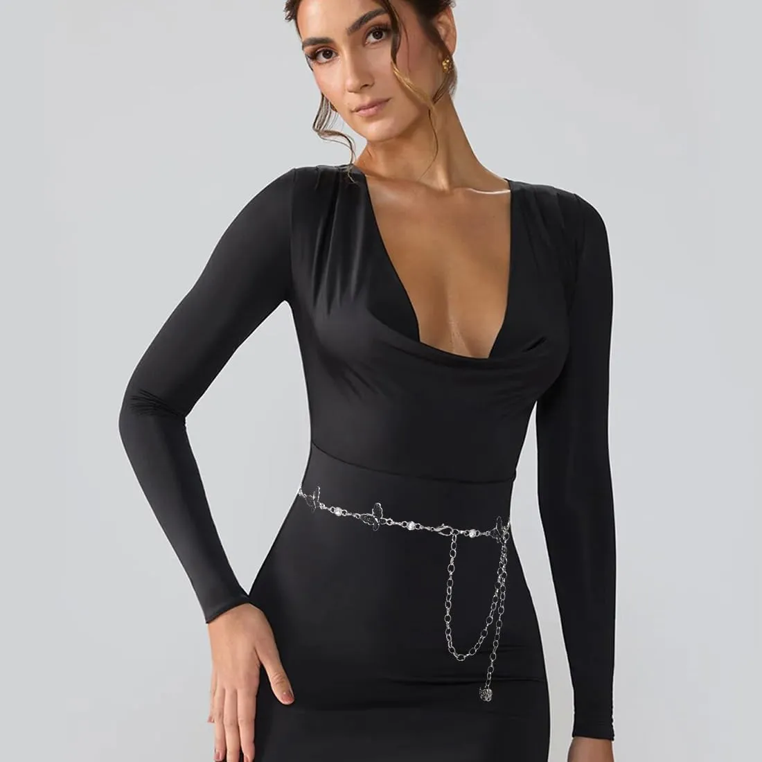 Metal Waist Chain Body Belly Belt Chains Jewelry Accessories for Women