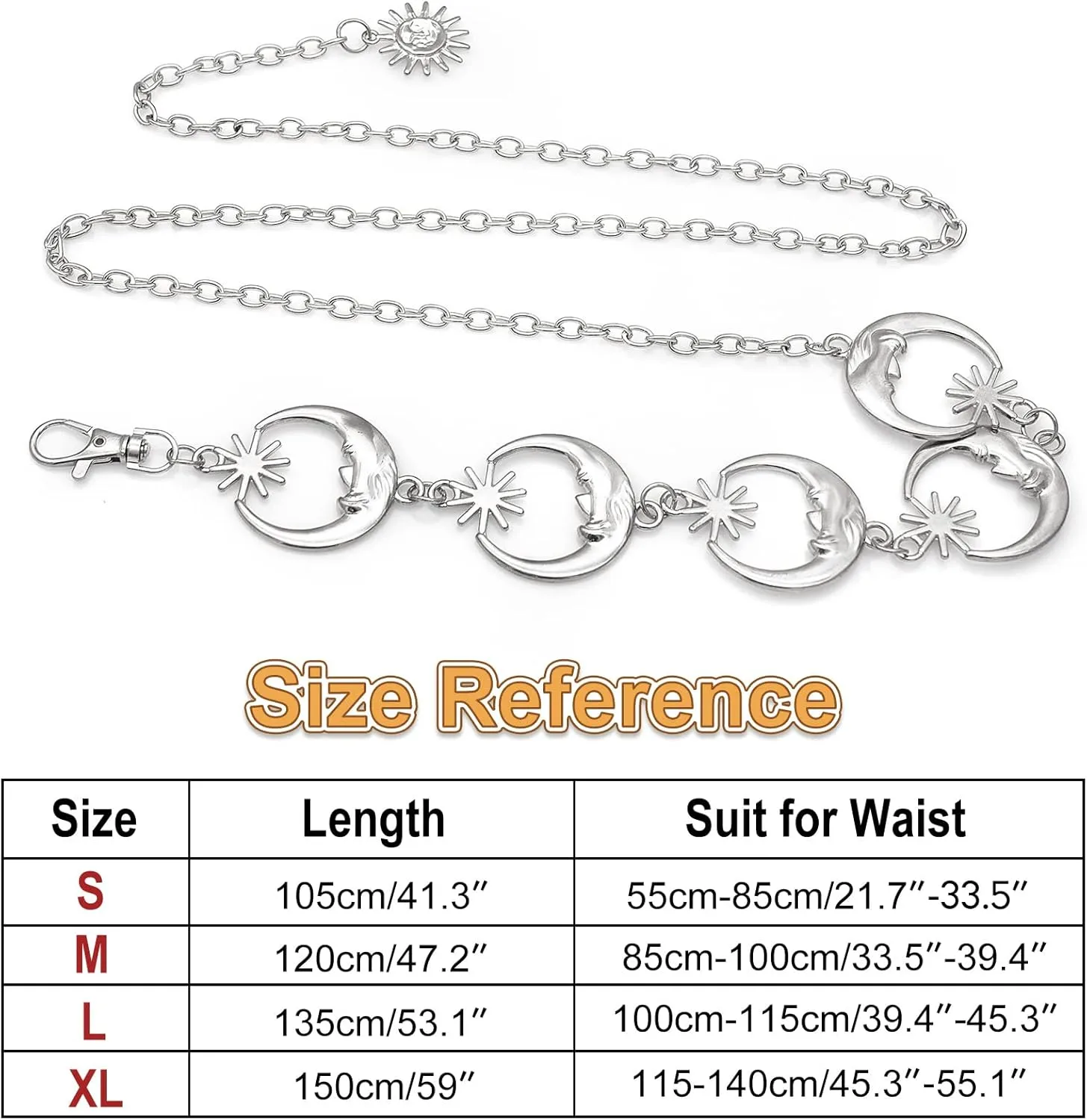 Metal Waist Chain Body Belly Belt Chains Jewelry Accessories for Women