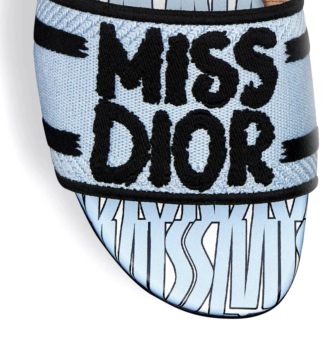 MISS DIOR DWAY SLIDES - BLUE