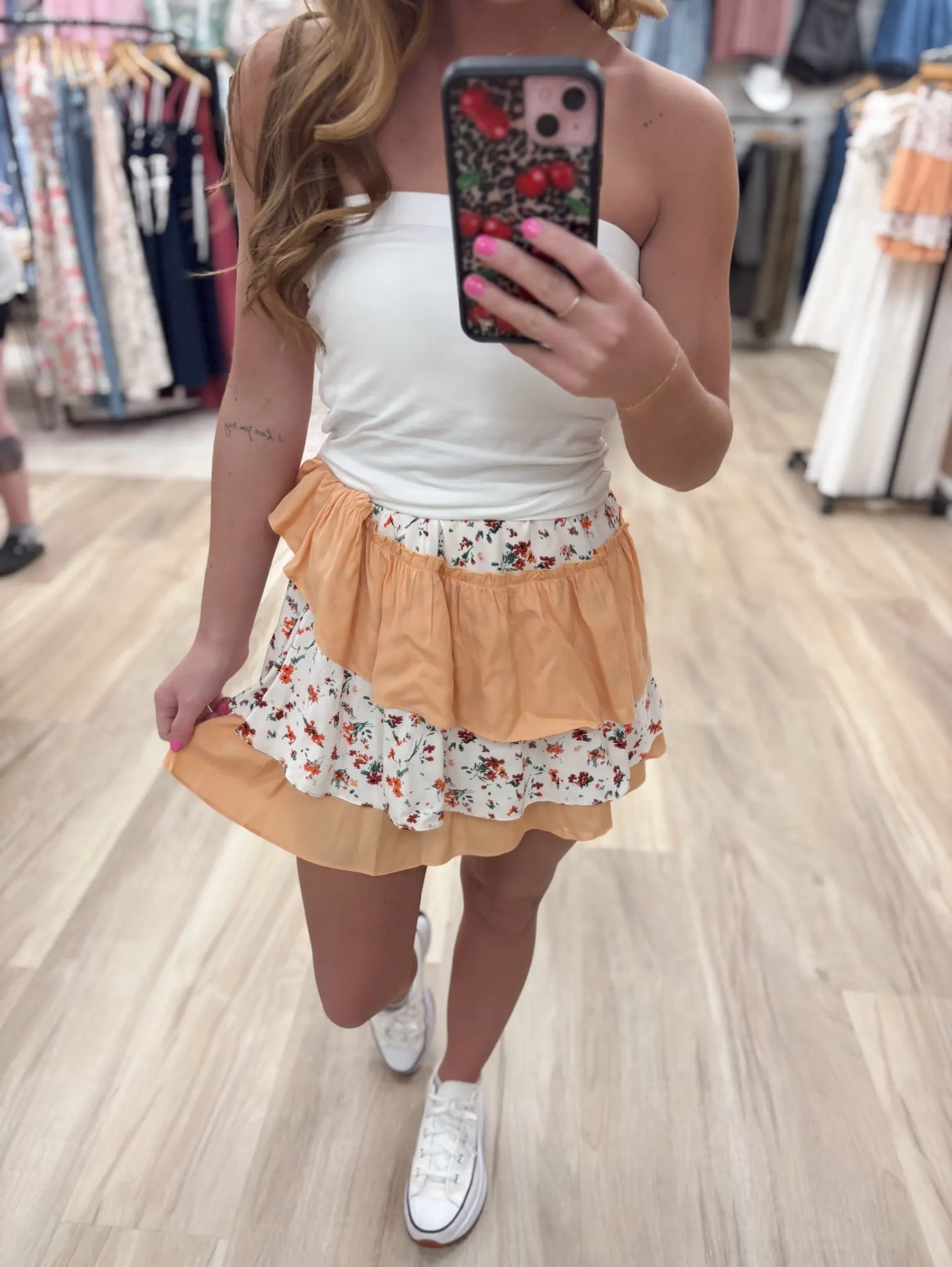 Nevaeh Ruffle Skirt