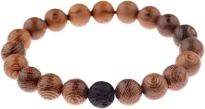 New 2025 Unisex 10Mm Natural Wood Beads Yoga Bracelet For Women Men Elastic Buddhist Prayer Buddha Bracelets&Bangles Jewelry Findings Hombre Fashion Trendy Accessories Creative Gift For Women And Men