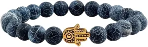 New 2025 Unisex Charms Men Black Lava Matte Beads Natural Volcanic Stone Bracelets Bangles Women Yoga Prayer Jewelry Gift Cute Hand Bracelet Fashion Trendy Accessories Creative For Women And Men