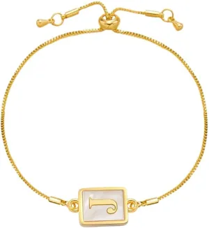 New 2025 Unisex Luminous 26 Letters Initial Bracelet For Women Gold Color A-Z English Alphabet Glow In The Dark Charm Bangles Friendship Jewelry Findings Fashion Trendy Accessories Gift And Men