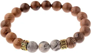 New 2026 Unisex 10Mm Natural Wood Beads Yoga Bracelet For Women Men Elastic Buddhist Prayer Buddha Bracelets&Bangles Jewelry Hombre Fashion Trendy Accessories Creative Gift For Women And Men