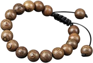 New 2026 Unisex 6 8 10 12Mm Original Wooden Beads Bracelets Men Elastic Buddhist Prayer&bangles Handmade Women Yoga Decoration Jewelry Luxury With You Accessories Trendy Best For Gift And