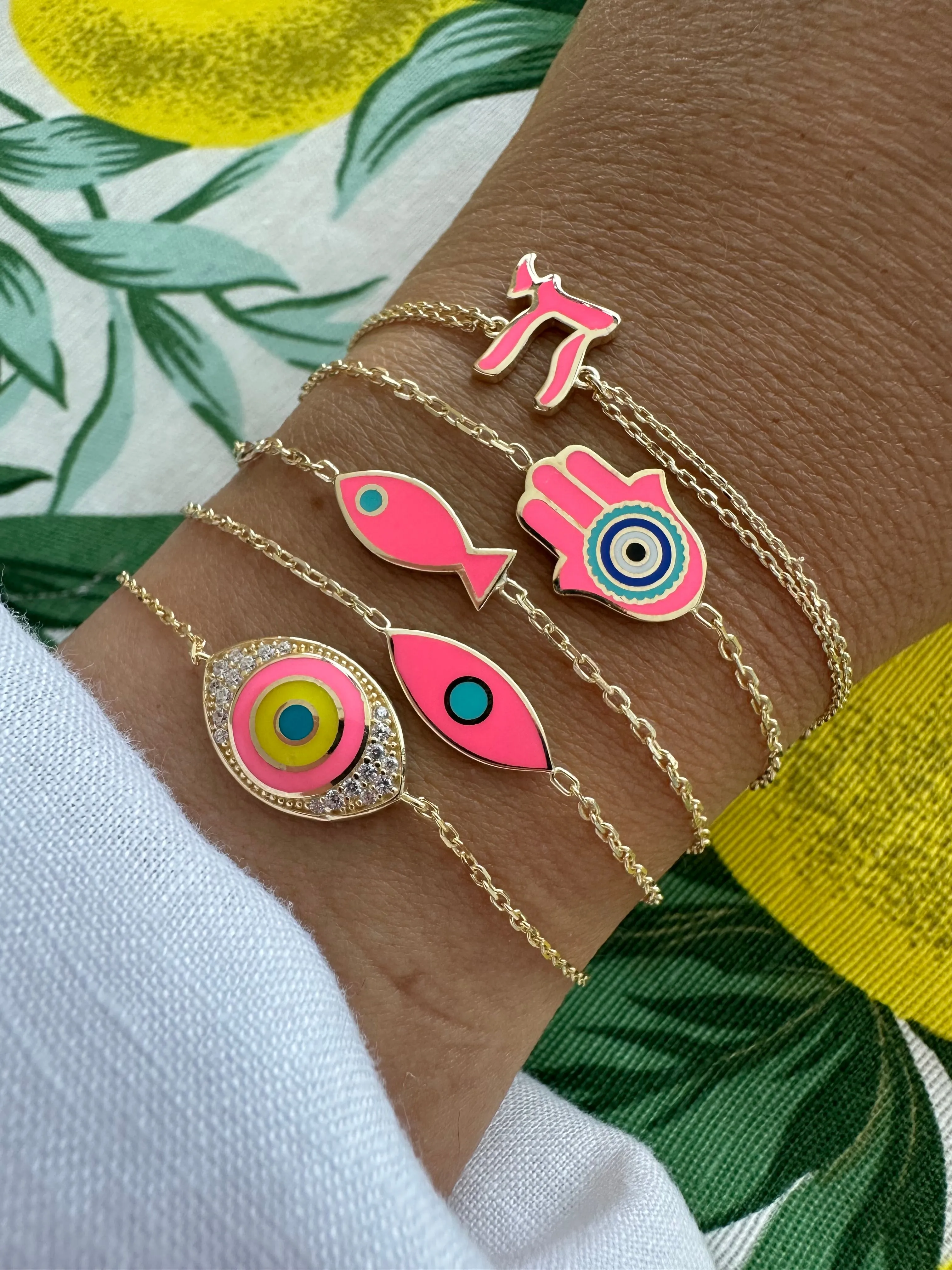 New lucky eye bracelet