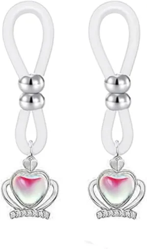 Non Piercing Nipple Rings - Adjustable Body Chains, Fake Nipple Jewelry for Women