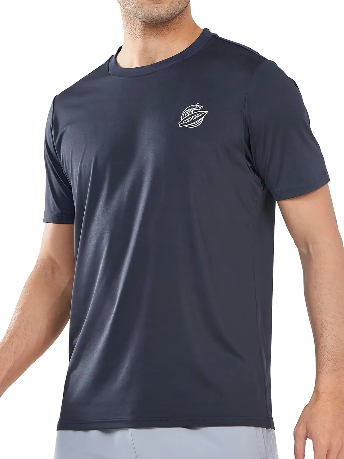 NORTHYARD Men's Athletic Quick Dry Running T-Shirts Workout Active Lightweight Short-Sleeve Shirts Gym Fishing Tee Tops