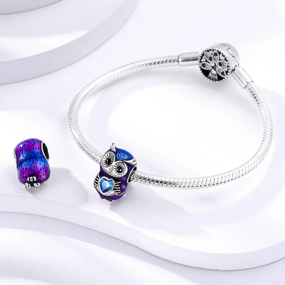 Parmuz Charms for Bracelets 925 Sterling Silver Butterfly summer travel Ocean Lucky charm beads Pendant Jewelry for Woman Mom