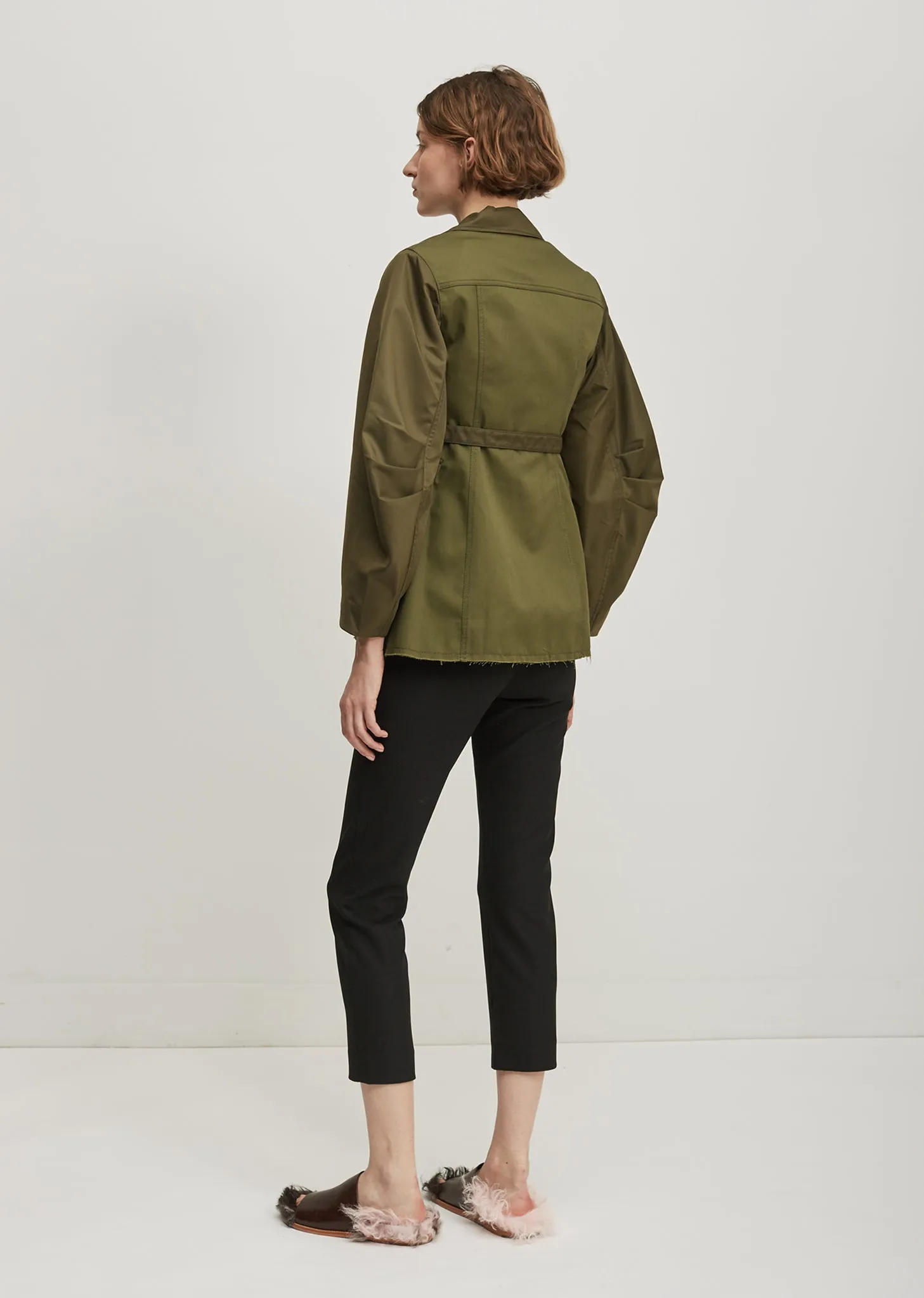 Patchwork Multi Pocket Jacket