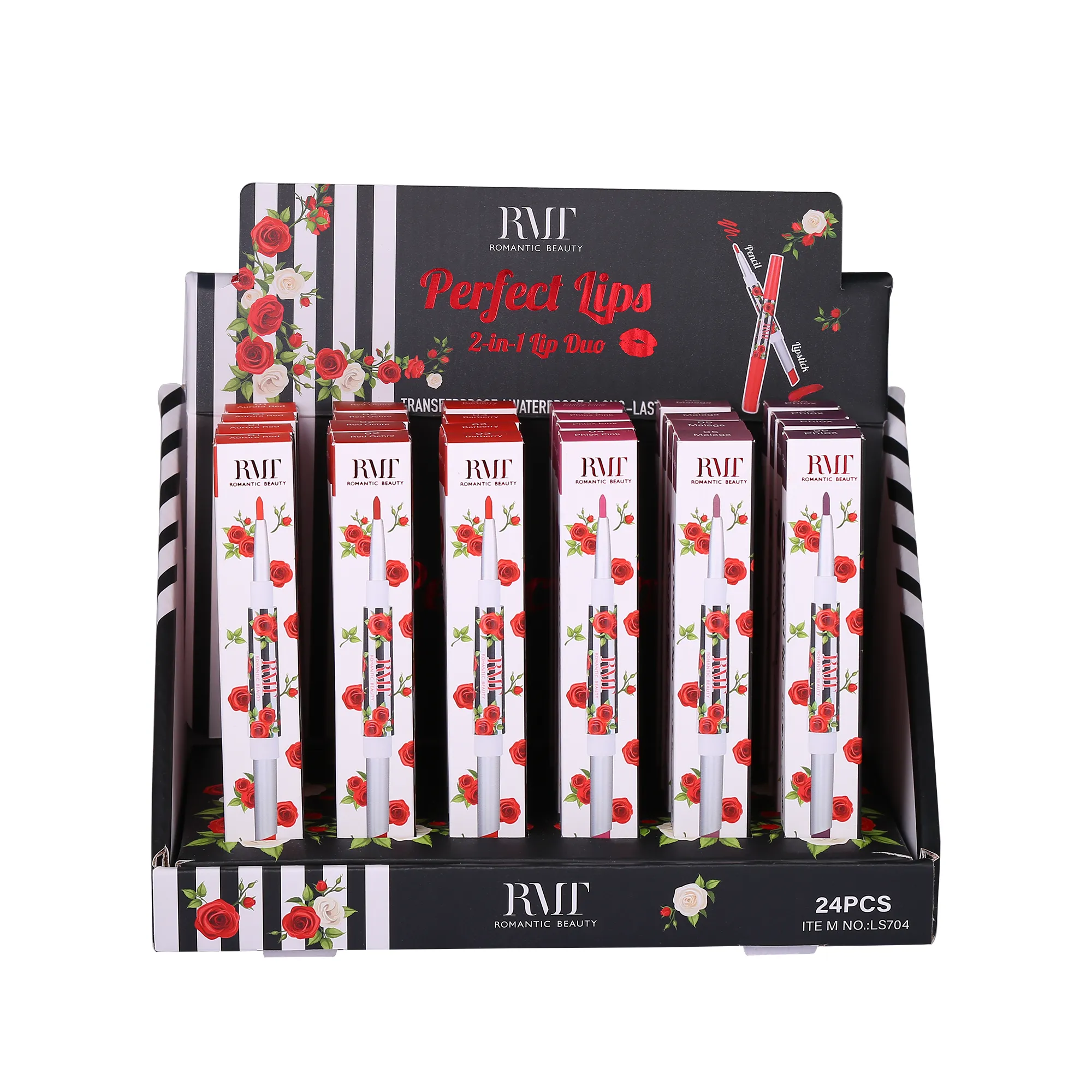 Perfect Lips 2-in-1 Lip Duo - Red
