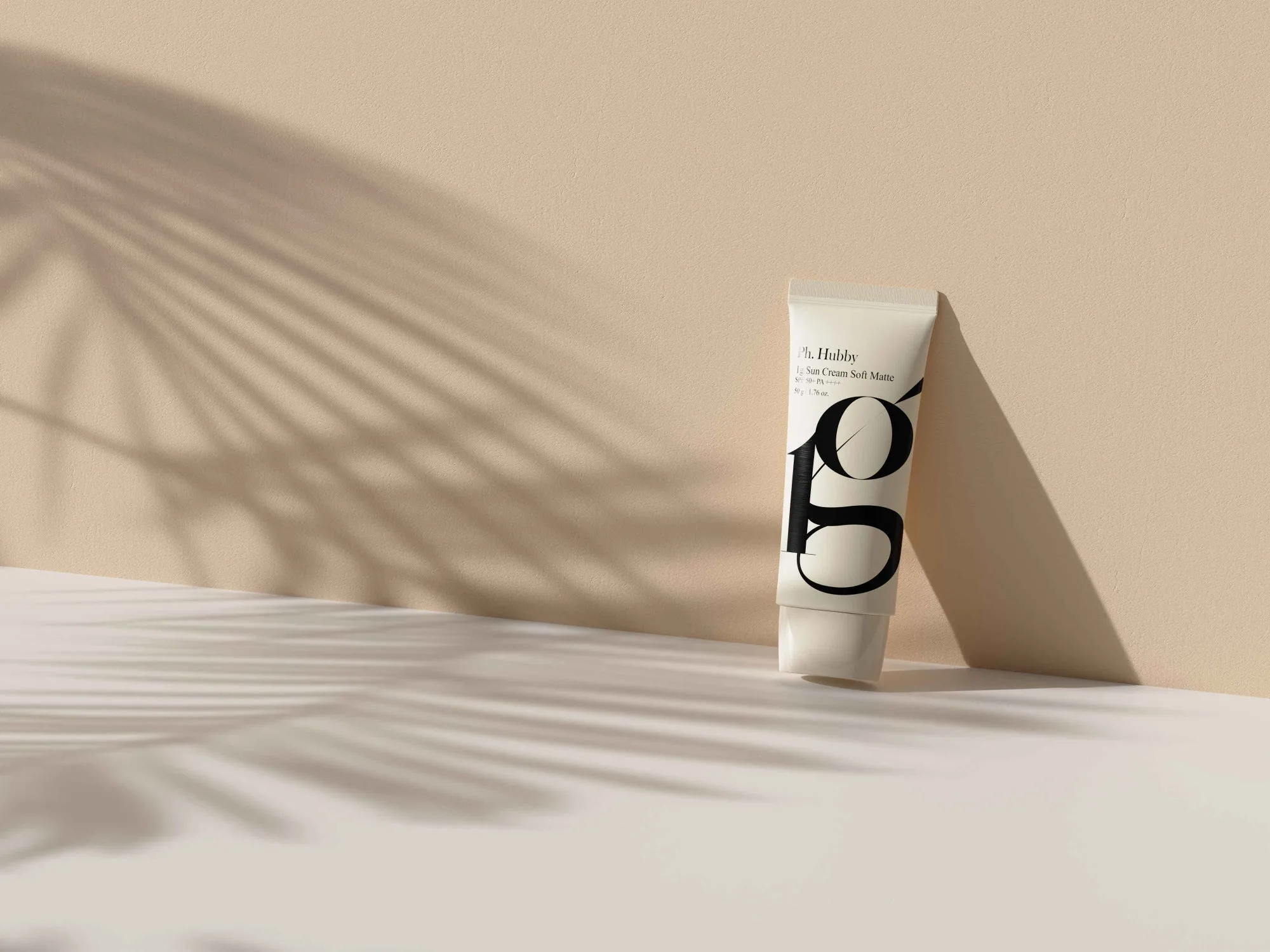 Ph. Hubby 1g Soft Matte Sun Creams Tube Type Whitening SPF50  PA     50ml No White Cast Facial Sunscreens Skincare Sunblock UV Face Body Neck