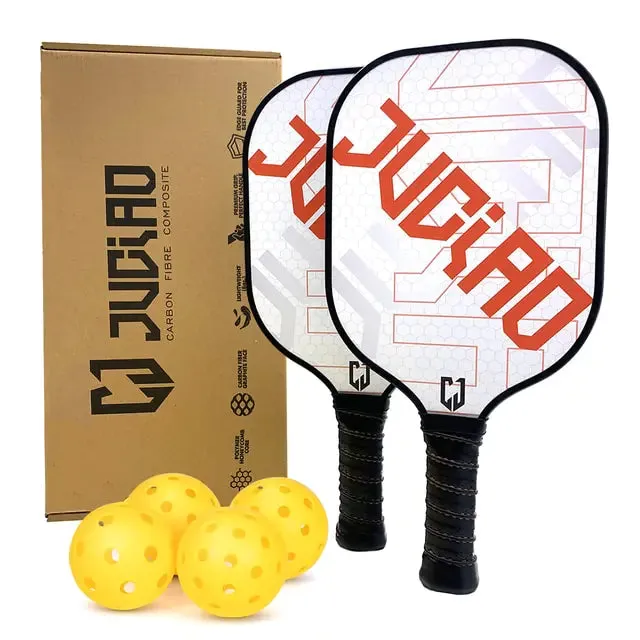 Pickleball Paddles Set with 4 Balls