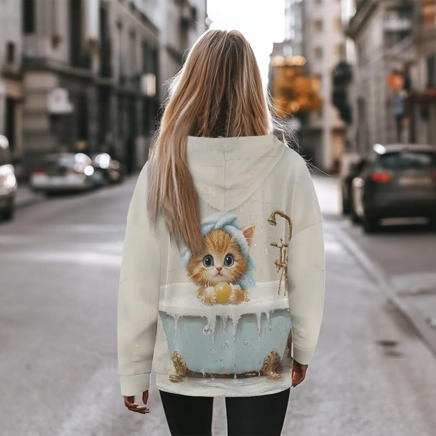 Poceacles Womens Fleece Hoodies Oversized Sweatshirts Long Sleeve Pullover Tops Gym Tops Fall Outfits Plus