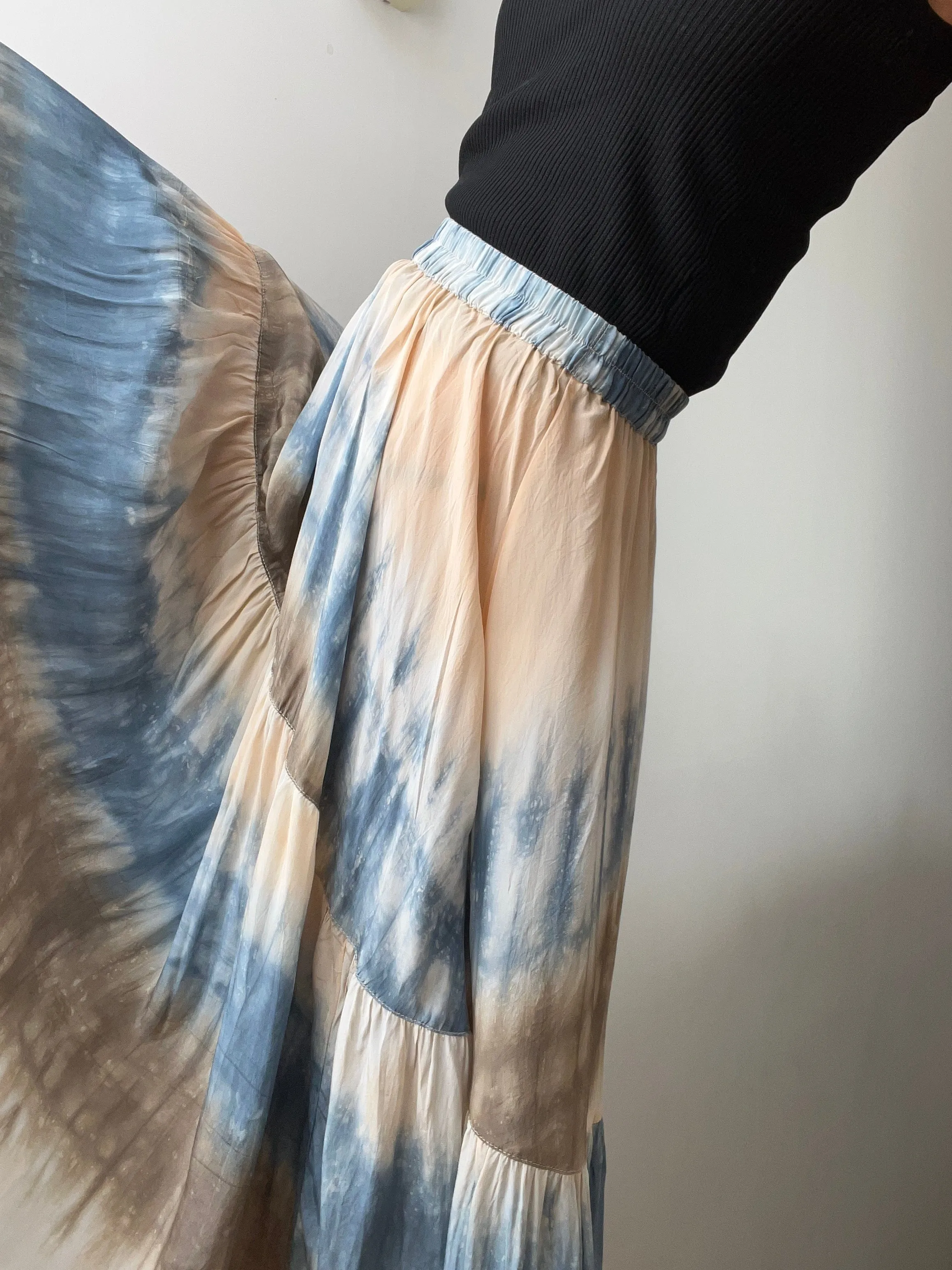 Project AJ 117 Franny Skirt Nude Indigo